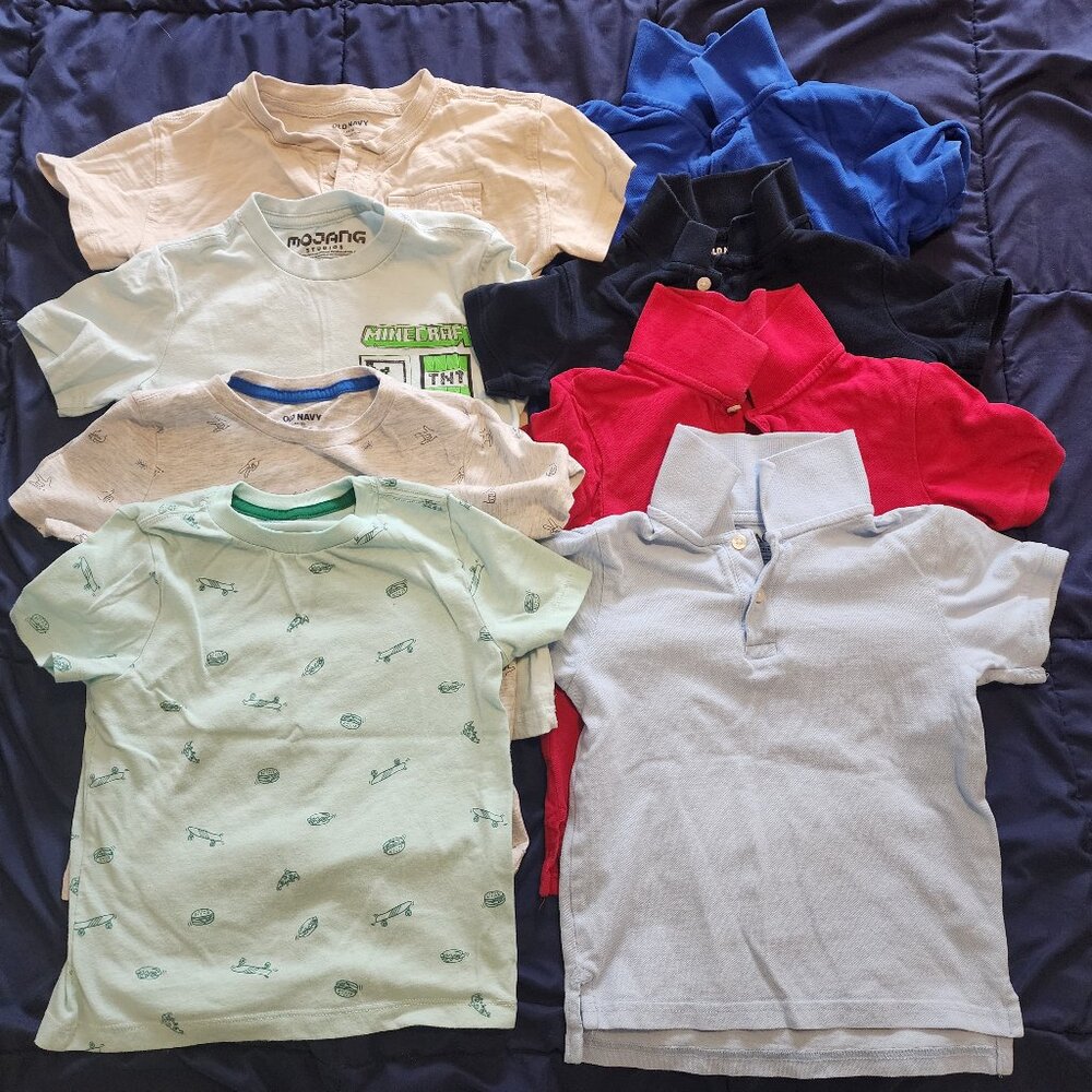Boys t-shirt 5-6, 10 items